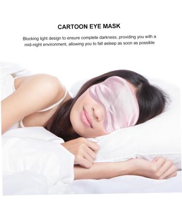 Shop Minkissy Eye Mask & Hair Ring Satin Sleeping Masks Shading Blindfolds & Travel Accessories for Ultimate Comfort - Buy Online on GoSupps.com