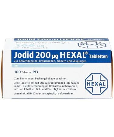 Jodid 200 Hexal Tablets - Buy 100 ST for International Shipping - Reliable eCommerce Solution - Buy Online on GoSupps.com