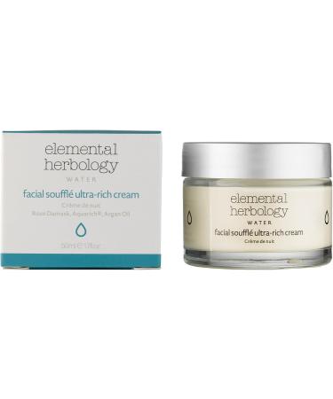Elemental Herbology Facial Souffle Ultra-Rich Cream 50ml - Nourishing Face Cream for Dry or Sensitive Skin - Moisturising Face Souffle for Lasting Hydration - Buy Online on GoSupps.com