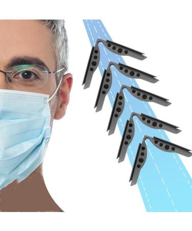 Real D Anti Fog Mask for Glasses Wearers (Grey) - Reusable Silicone Mask Accessory - Buy Online on GoSupps.com