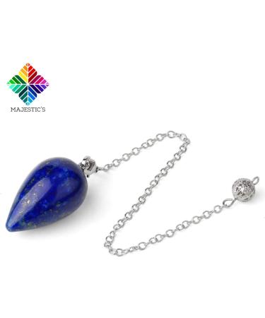 Buy Lapis Lazuli Esoteric Oracle Pendulum for Radiesthesia - International Shipping Available - Buy Online on GoSupps.com