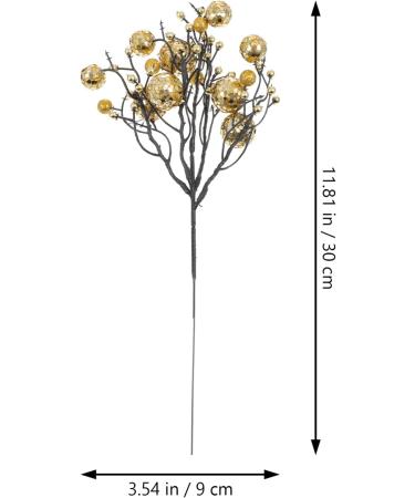 Zerodeko 6 Pcs Artificial Berry Cuttings Berries Flower Stem Burgundy Berry Picks Christmas Flower Picks Stems Flowers Decoration Miniture Decoration Decor for Xmas Plastic Household Branch - Buy Online on GoSupps.com