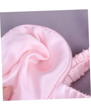 Buy Gatuida Silk Sleep Eye Mask - Adjustable Soft Blindfold for Travel & Sleeping - Smooth Pink Eye Cover - Buy Online on GoSupps.com