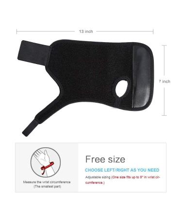 Yosoo Adjustable Breathable Wrist Support Brace - Ergonomic Hand & Wrist Braces for Optimal Comfort | International Shipping Available - Buy Online on GoSupps.com