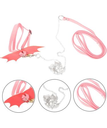 DOITOOL Tortoise Walking Leash 4pcs Print Supplies Control Leopard Harness for Training Walking Leash Tortoise Strap 11x10cmx4pcs Pinkx4pcs - Buy Online on GoSupps.com