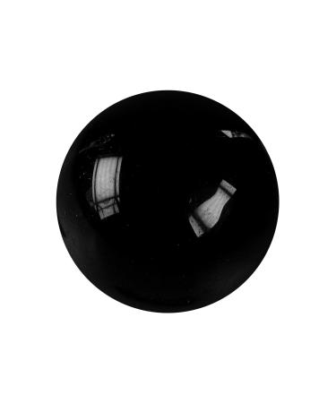 Lapis vitalis massage ball of black obsidian - gemstone ball in gift box - obsidian ball for an intensive massage - 4 cm large massage ball - massage balls made of different gemstones