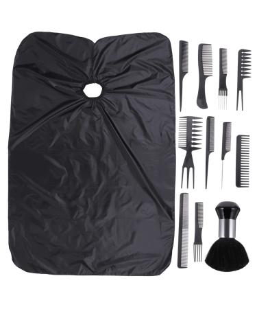 minkissy 1 Set Hair Styling Kit Hair Styling Cape Barber Comb Barber Supplies Hair Oil Treatment Apron No Static Comb Neck Hairbrush Elf Lip Balm Hair Comb Hair Care Shaving Brush Plastic