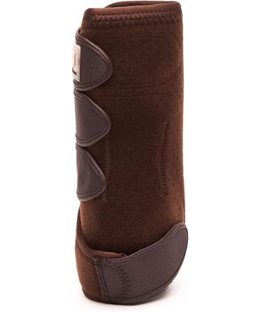 Horsecode Brown Basic Fetlock Boots XL - Premium Equestrian Gear for International Shipping - Buy Online on GoSupps.com