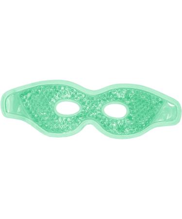 Perfeclan Reusable Gel Eye Mask - Hot & Cold Therapy for Sleeping Relaxation and Eye Care | Green Eye Ice Bag - Buy Online on GoSupps.com