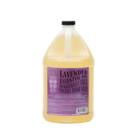 Adams Handmade Soap Thick Castile Liquid Hand Soap 1 Gallon Refill - Lavender Lavender 128 Fl Oz (Pack of 1)