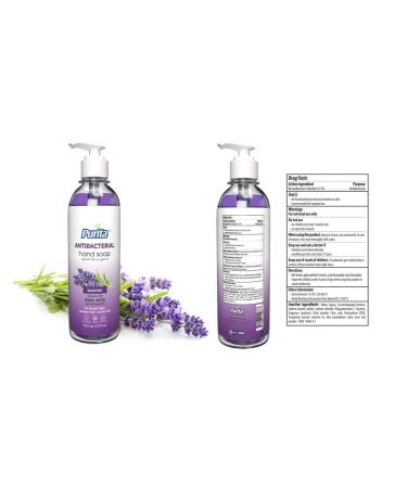 PURITA Antibacterial Liquid Hand Soap 16 fl OZ with Aloe Vera Vitamin E and Invigorating Scents - (1x Dragon Fruit Lavender Pi a Colada Lime Margarita Pack of 4) Made in USA - Buy Online on GoSupps.com