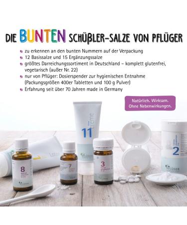 PFL GER Schuessler Salts No. 8 Natrium Chloratum D4 - 75g Cream for Fluid Balance | Gluten-Free Relief - Buy Online on GoSupps.com