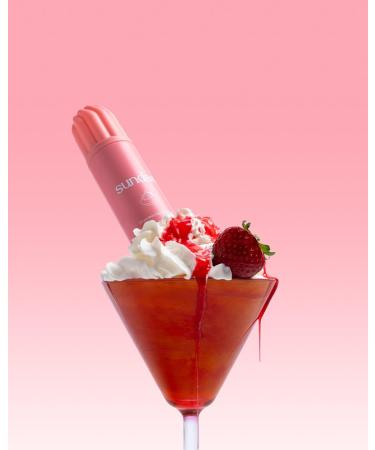 Sundae Whipped Shower Foam - Strawberries & Cream Foaming Body Wash 8.9 fl oz | International Shipping Available - Buy Online on GoSupps.com