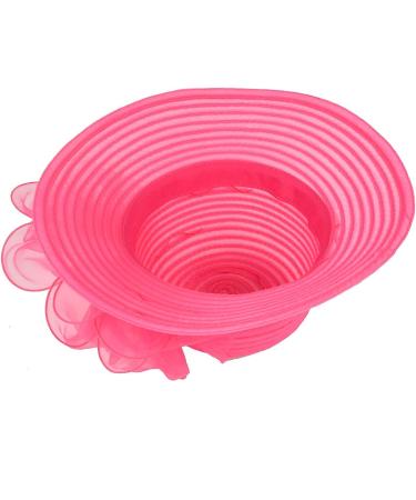 Lady Church Derby Dress Cloche Hat Fascinator - Rose Tea Party Wedding Bucket Hat - Buy Online on GoSupps.com