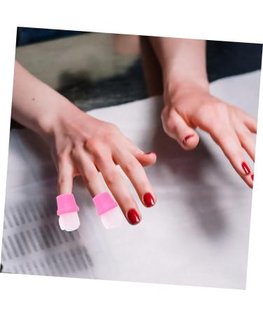 Lot de 20 Embouts Dissolvant pour Faux Ongles Rose Taille Unique R utilisable Couverture Ablation Ongles pour Manucure P dicure Usage Professionnel et Personnel - Buy Online on GoSupps.com