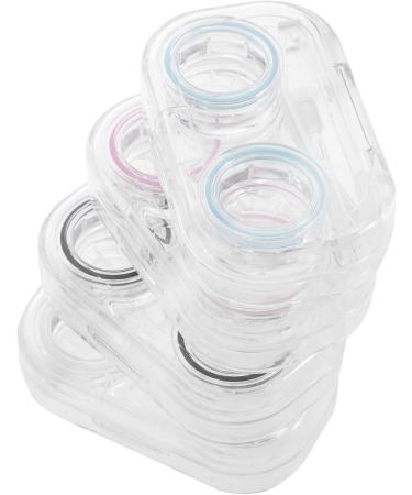 Solustre 8-Piece Contact Lens Case Set - Ideal Contact Lens Containers & Glasses Box for Safe Storage - International Shipping Available - Buy Online on GoSupps.com