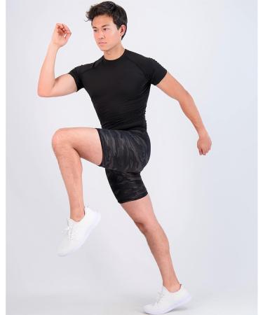 Real Essentials Men's Compression Shorts 5-Pack - Quick Dry Performance Active Underwear - Large Set G - Buy Online on GoSupps.com