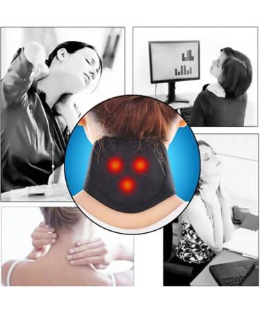 Wytosa Self-Heated Neck Protection for Chronic Neck Pain | Turmalin Magnet Support for Muscle Relief & Sore Throat - Buy Online on GoSupps.com