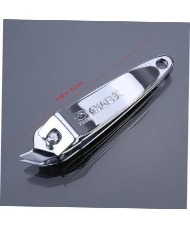 DOITOOL Bevel Nail Clippers Keyfobs Single Nail Manicure Nail Clippers Key Chain Clasp Manicure Nail Key Chain Hook Clasp Manicure Tools Stainless Steel - Buy Online on GoSupps.com