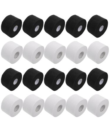 PopetPop 20 rolls disposable shawl paper hairdresser neck tissue paper neck paper tissue paper neck collar paper for 10x10x6.5cmx2pcs different colors x 2 pieces