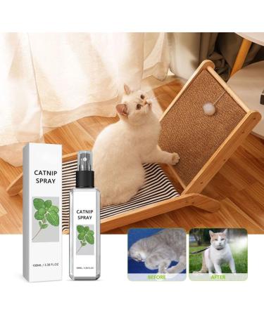 Herbal Cat Joy Spray Herbal Cats Catnip Spray for Cats Scratching Spray Mist Herbal Cats Spray Transparent Cats Behaviour Spray Space for Your Cats 100ML (1PC) - Buy Online on GoSupps.com