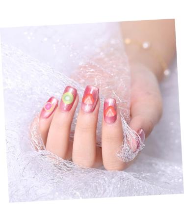 FRCOLOR 1 Set Slice Nail Decoration Strawberry Ornament Tropical Nail Art Decor 3d Fruit Slices Calcomanias Para U as Fruit Manicure Decals Nail Charms Strawberry Stickers Strawberry Decor - Buy Online on GoSupps.com