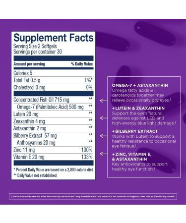 Wiley's Finest Bold Vision Proactive - 60 Softgels for Eye Health Support - Buy Online on GoSupps.com