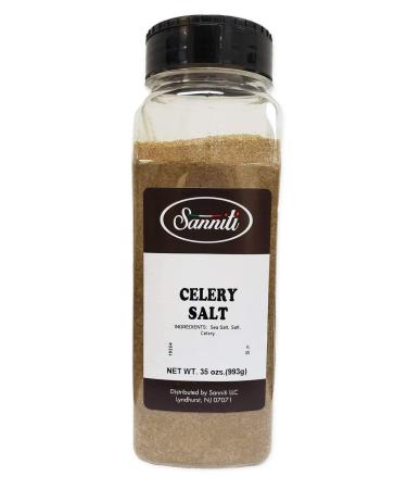 Sanniti Premium Celery Salt, 35 Ounce - Buy Online on GoSupps.com