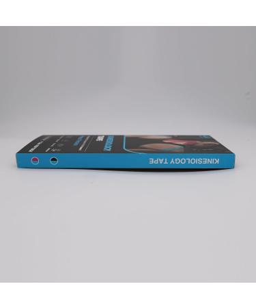 AnjoCare Kinesiology Tape for Muscles & Joints - Sports & Injury Recovery Tape - Pink & Blue - Precut for Knee, Ankle, Shoulder - Buy Online on GoSupps.com