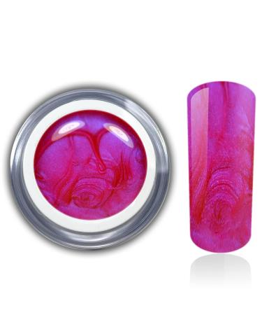 Color gel metallic Bubble Violet Pink UV Led Gel Nail Design Nail Gel Gel Nails Nail Art RM Beautynails 1 Pack (1x5ml) 24-Bubble