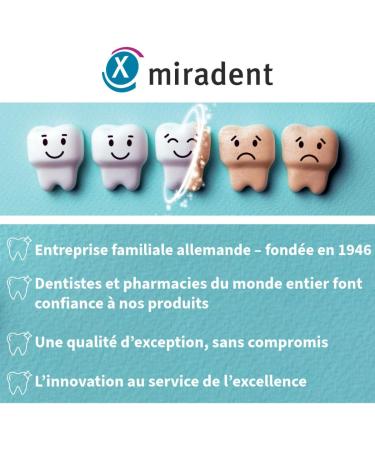 miradent Chewing-gum dentaire au xylitol Pack conomique 200 pcs | go t Fruits frais | sans sucre | vegan | prot ge les dents | pratique au quotidien - Buy Online on GoSupps.com