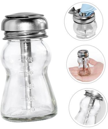 Ipetboom Push Bottle Push down Pump Dispenser for Nail Polish Bottle Liquid Press Pumping Dispenser Press-separated Dispenser Push down Bottle Alcohol Pump Glass Multipurpose - Buy Online on GoSupps.com