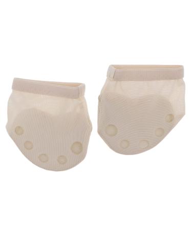 NOLITOY 3 Pairs Foot Protector Ballet Toe Protector Forefoot Pads Dance Socks