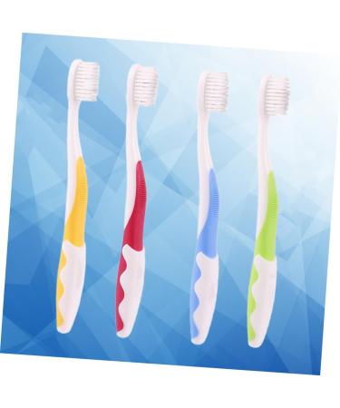 Minkissy Soft Bristle Toothbrush Set - 4 Pieces for Kids | Oral Care Tools with Silver Ions | Gentle Mouthwear & Hygiene Solutions - Buy Online on GoSupps.com