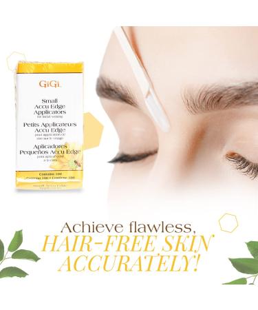 GiGi Accu Edge Small Wax Applicators 100 Pieces | Hair Removal Tools - Buy Online on GoSupps.com
