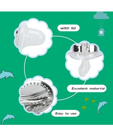 Baby Pacifier for 6-18 Months - BPA Free Silicone Curved Design Safe & Practical - Buy Online on GoSupps.com