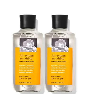 Bath & Body Works Afternoon Sunshine Shower Gel Gift Sets 10 Oz 2 Pack (Afternoon Sunshine)
