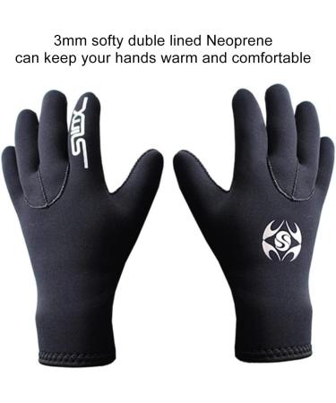 DIVE & SAIL Diving Gloves 3mm Neoprene Wetsuit Gloves for Men Women Anti Slip Flexible Neoprene Gloves Thermal for Diving Snorkeling Paddling Surfing Kayaking GLOV1127 black Large - Buy Online on GoSupps.com