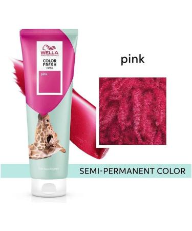  Wella Professionals 2 x Wella Professionals Color Fresh Semi Permanent Hair Mask 150ml - Pink - Buy Online on GoSupps.com