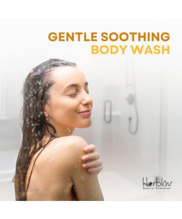 Eczema Body Wash All Natural Eczema Soap, Dermatitis, Psoriasis Treatment for Dry Itchy Sensitive Skin Relief Gentle Detoxifying, Healing, Anti-Itch, Oatmeal Goat Milk Bath Wash for Kids, & Adults - Buy Online on GoSupps.com