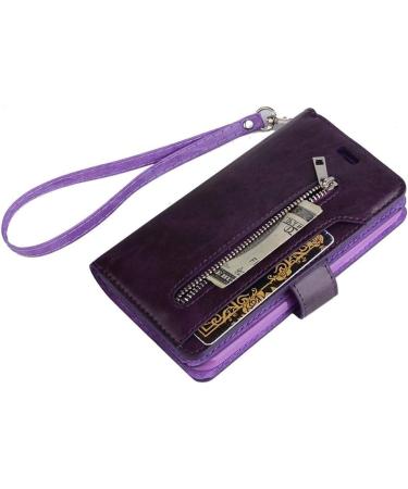 iPhone 12 Mini Wallet Case Jennyfly Women Fashion PU Leather Magnetic Closure Wallet Case +TPU Cover with Hand Strap/Cards Slots/Hand Free Stand for 2020 iPhone 12 Mini 5.4 inch - Purple 2020 iPhone 12 (5.4 inch) Purple - Buy Online on GoSupps.com