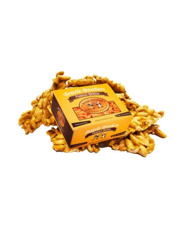 Brittle Brothers Peanut Brittle - 16 oz. Box | 4x more Nuts | Corporate Christmas Gift Set | 1 Pound Pack | Cashew Pecan Bacon Chocolate Peanut - Buy Online on GoSupps.com