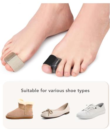6 Pairs Unisex Toe Separator - Pain Relief & Toe Alignment Aid for Bunions, Hammer Toes - Elastic & Comfortable Material for Men and Women - Buy Online on GoSupps.com