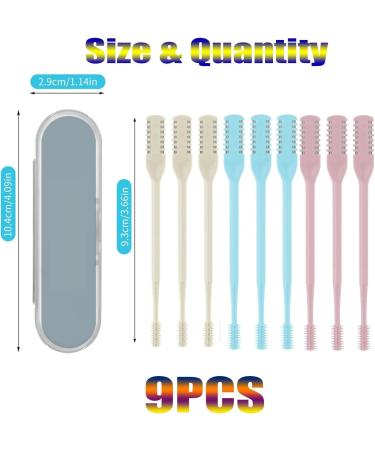 2024 Upgraded 2-in-1 Nasal Hair Cutter & Nostril Hair Remover Tool - Double Sided Nose Hair Trimmer for Men & Women | 360 Rotating Design | 3 Set - Buy Online on GoSupps.com