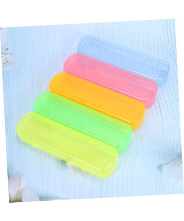 Zerodeko Travel Toothbrush Set - 5pcs Portable Toothbrush & Toothpaste Case Holder | Ideal Travel Accessory for Hygiene - Buy Online on GoSupps.com