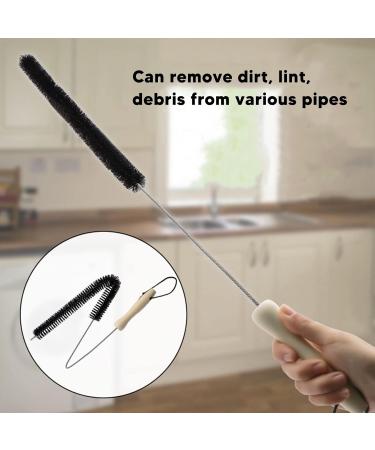 Clothes Dryer Brush - Long Coil Stainless Steel Cleaner | Multifunctional Home Cleaning Tool - International Shipping - Buy Online on GoSupps.com