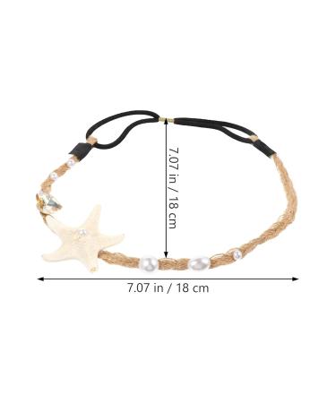 Mussel Pearl Headband | Beach & Mermaid Hair Accessories - Elastic Shell Hair Band - Buy Online on GoSupps.com