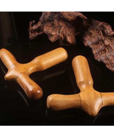 Premium Manual Wooden Massagers - Deep Tissue Neck Back & Foot Relief - Buy Online on GoSupps.com
