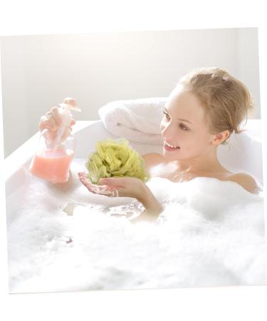 Beavorty 5pcs Exfoliating Shower Scrunchie & Loofah Pouf - Soft Bath Sponge & Scrubber for Perfect Cleanse - Ideal for Spa Experience - Buy Online on GoSupps.com