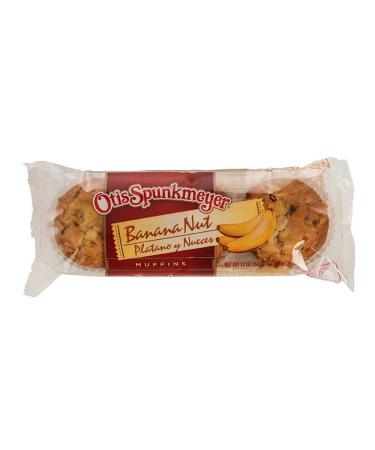 Otis Spunkmeyer Banana Nut Muffins - 24 Pack (4oz each) - Buy Online on GoSupps.com